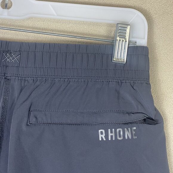 Rhone Shorts Mens Small Gray Running Training Gym Workout No Lining Adult - Picture 10 of 12
